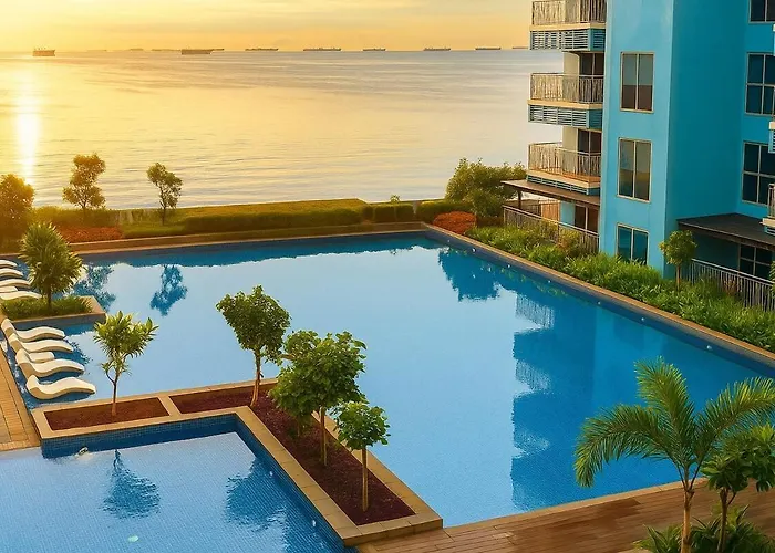 Apartamento Modern 2br Seaview Beside Okada & Moa Manila
